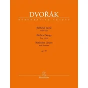 DVORAK:BIBLICAL SONGS OP.99 LOW VOICE