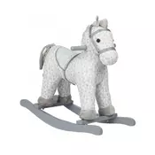 KikkaBoo igračka sa ljuljanjem i muzikom horse white ( KKB40012 )