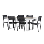 Komplet mize in stolov Dallas 4805