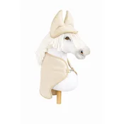 BB Komplet Hobby Horse A3: flis preproga + glušniki - kremne barve