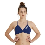 Arena solid tie back top navy/white xl - uk38