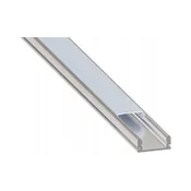Ugradni profil za LED trake 1 m, srebrna/bela