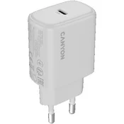 shumee CANYON OnCharge 250 25W 1xPD EU stenski polnilnik bele barve