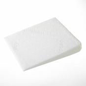 Vzglavnik za dojenčke - klin New Baby BASIC 30x37 cm za voziček bela