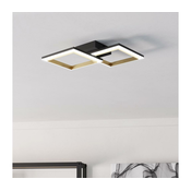 Eglo 901225-LED Zatemnitvena stropna svetilka CALLIERA LED/18,4W/230V črna/zlata