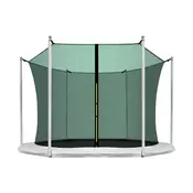 INLEA Notranja zaščitna mreža za trampolin s skupnim premerom 250 cm in 6 palicami TEMNO ZELENA