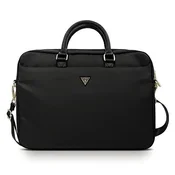 Guess Torba Guess Nylon Triangle Logo za 16 prenosnik - črna