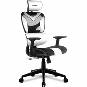 Huzaro gejmerska stolica combat 8.0 white ( 8123 )