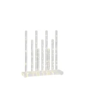 SVEČNIK BLISS CEVNI PROZOREN/KROMIRAN 0 LED 2m MA706097