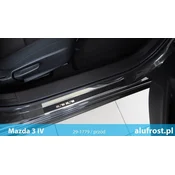 Door sill trims Mazda 3 2019- (carbon film)