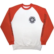 Bruce Springsteen Tour 24 Wheel (Back Print & Ex-Tour Raglan) White & Orange XL Majica
