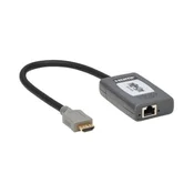 Tripp Lite 1-Port HDMI over Cat6 Receiver, Pigtail - 4K 60 Hz, HDR, 4:4:4, PoC, HDCP 2.2, 230 ft. (70.1 m), TAA