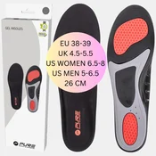 GEL vložki za čevlje PURE2IMPROVE/Gel Insoles/38-39