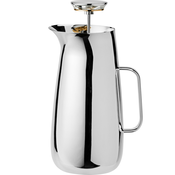 French press za čaj NORMAN FOSTER, 1 l, srebrna, nerjaveče jeklo, Stelton