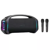 Havit Bežični zvučnik SK910BT, 100W, Bluetooth, Crni + 2 mikrofona