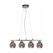 Sirius Viseca Lampa 4X60W E27 Chrome 3D