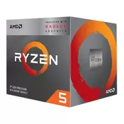 AMD CPU AM4 ryzen 5 3400G 3.7GHz box procesor