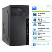 PCPLUS e-kancelarija i5-10400 8GB 500GB NVMe SSD Windows 11 Home Desktop