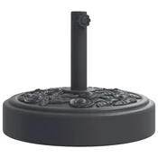 Vidaxl Podstavek za senčnik za O38/48 mm palice 25 kg okrogel