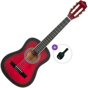 Pasadena PC-10-1/2 Basic SET Red Burst Polovična klasična kitara za otroke