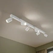 TK Lighting Stropni žaromet Top, bel, 127 cm, 6-krilni, kovina, GU10 - Dnevna soba/jedilnica - Sodobni