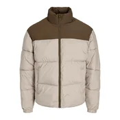 JACK & JONES Zimska jakna JJRAZE kit/temno rjava