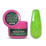 MASTER Glitter gel za nokte, 5ml, Zeleni