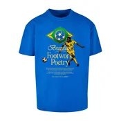 Mens T-shirt Footwork Poetry Oversize cobalt blue
