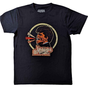James Brown Majica Circle & Logo Unisex Black M