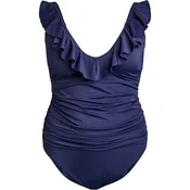 Swim by Zizzi Enodelne kopalke Kitrin temno modra
