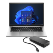 HP EliteBook 1040 G10 927C3ES + USB-C Multiport Hub 14.0" WUXGA IPS Intel i7-1355U 32GB RAM 1TB SSD LTE Windows 11 Pro