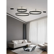 MOTIF PLAFONSKA SVJETILJKA LED 60W/3000K/4552lm/DIMM/IP20/CRNA NL9063607