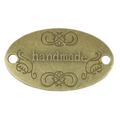 MaDe Ročno izdelan kovinski obliž - 32x19 mm