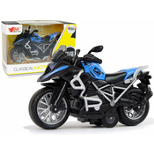Djecji GT motocikl 1:14 crno - plavi