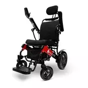 COMFY Električni invalidski voziček ComfyGO Majestic IQ 9000 - Avtomatsko zložljiv Barva Rdeča Blazina in naslonjalo Standardno Širina sedežne površi, (5000178048)