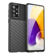 Silikonski ovitek Tunder Armor za Samsung Galaxy A14 - črn