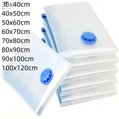 KJB Vakuumske vreče z ventilom za prostorsko varčno shranjevanje 40 x 50 cm