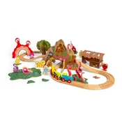 Bigjigs Rail Lesena železnica Pošasti