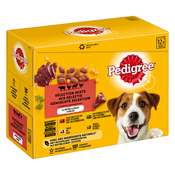 10 + 2 gratis! Pedigree vrečke v multi pakiranju 12x100 g - V želeju