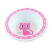 Plastična zdjela CUTE ANIMALS 270ml - mačić