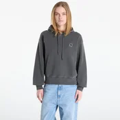 Mikina Carhartt WIP W Hooded Nelson Sweat Black Garment Dyed XS