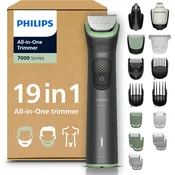 Philips PHILIPS Multigroom 7000, 19-dijelni set za muškarce (lice, glava, tijelo)