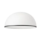 Zamensko staklo za luster RETRO, ANTICO E27 precnik 30 cm bela/crna