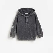 Reserved - Pamucni longsleeve s kapuljacom