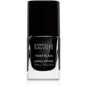 Gabriella Salvete Longlasting Enamel lak za nohte 11 ml odtenek 01 Deep Black
