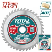 TOTAL TCT list testere 115mm
