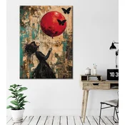 Wallity Dekorativna slika na platnu, 50x70cm, Šarena