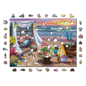 Wooden city - Puzzle Ljeto vrijeme 505 - 500 dijelova