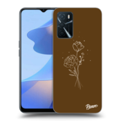 ULTIMATE CASE za OPPO A16s - Brown flowers