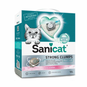 SANICAT Grudvajuci posip za macke Strong Clumps Bentonit 6l